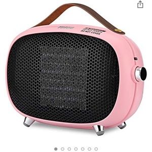 Retro Pink Electric Space Heater